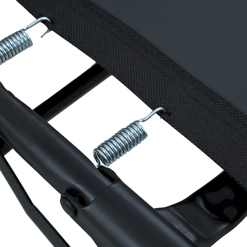 Canapé-lit gigogne 205 cm avec matelas en mousse – Style rétro