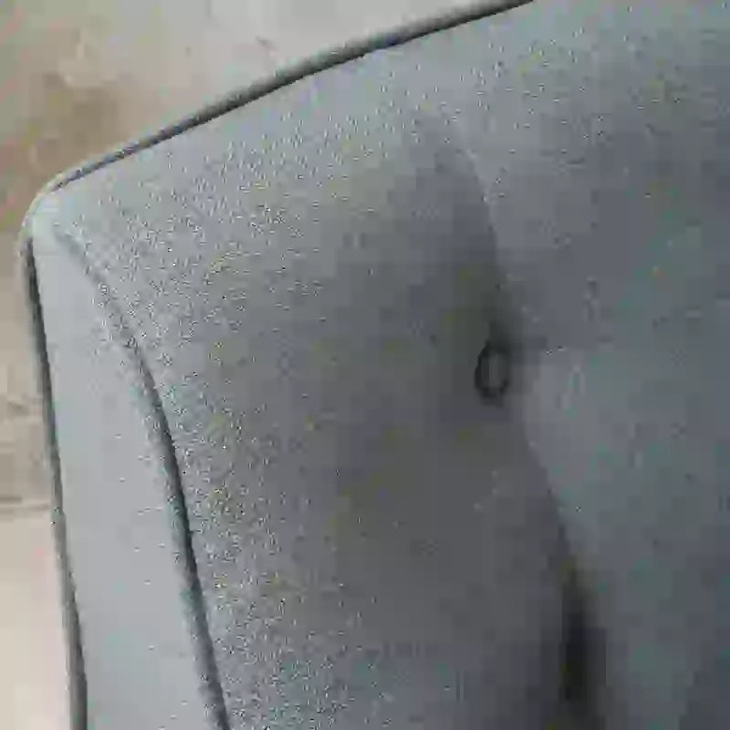 Fauteuil d'appoint moderne en velours capitonné de 25 po avec pieds épingles