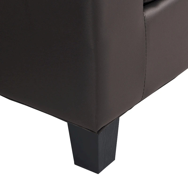 Canapé d'angle 3 places en chenille en forme de L de 250 cm avec méridienne - Salon moderne
