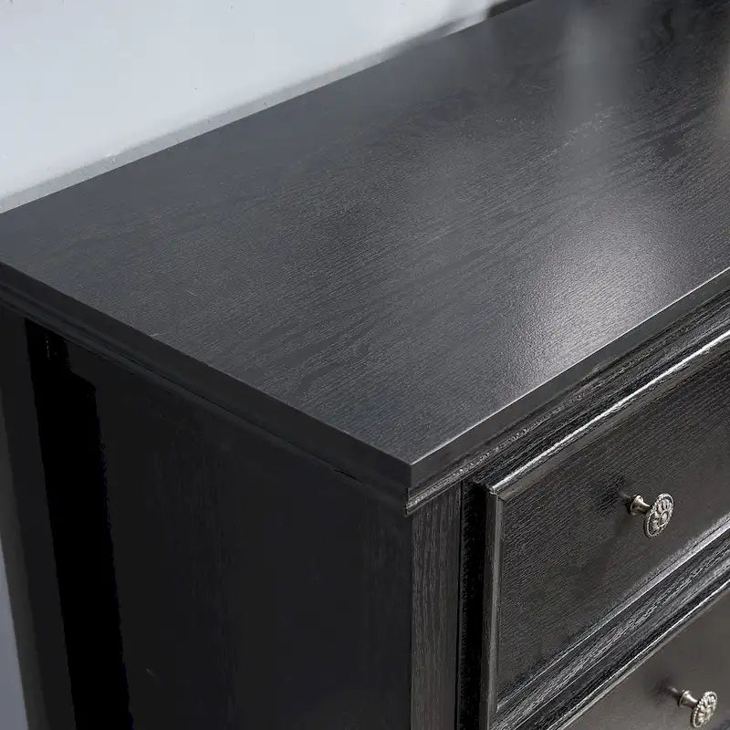 Commode horizontale moderne de ferme à 7 tiroirs, meuble de rangement pour vêtements, tiroirs de rangement pour le salon