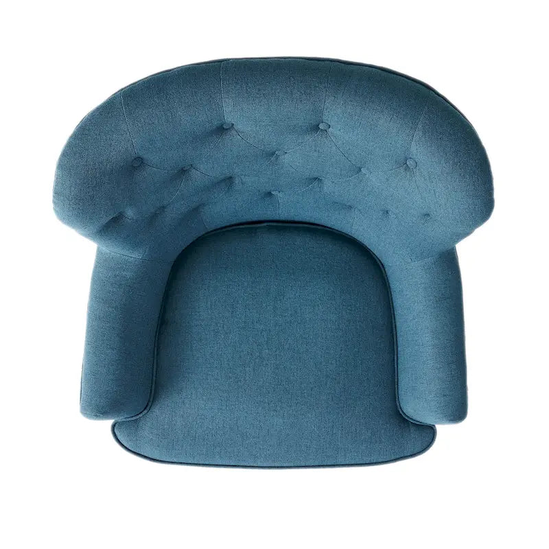 Fauteuil club en tissu capitonné - Fauteuil d'appoint capitonné pour salon