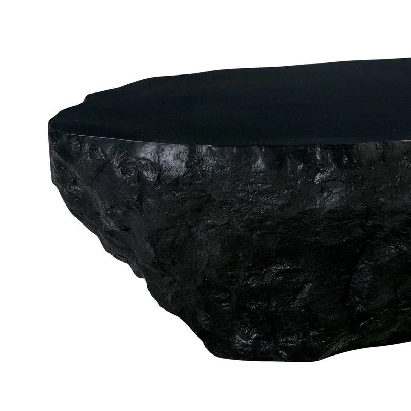 Table basse d'intérieur/extérieur en béton - Table d'appoint de style industriel moderne