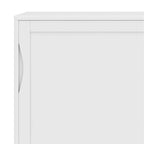 Armoire de rangement mid-century moderne en bois massif de 48 pouces avec tiroirs