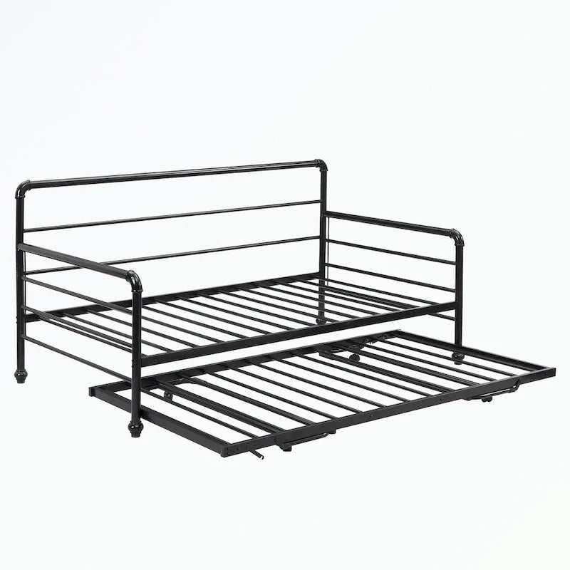 Lit de repos simple avec lit gigogne ajustable