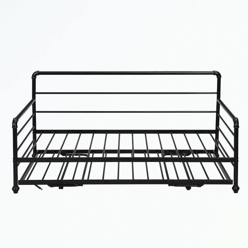 Lit de repos simple avec lit gigogne ajustable