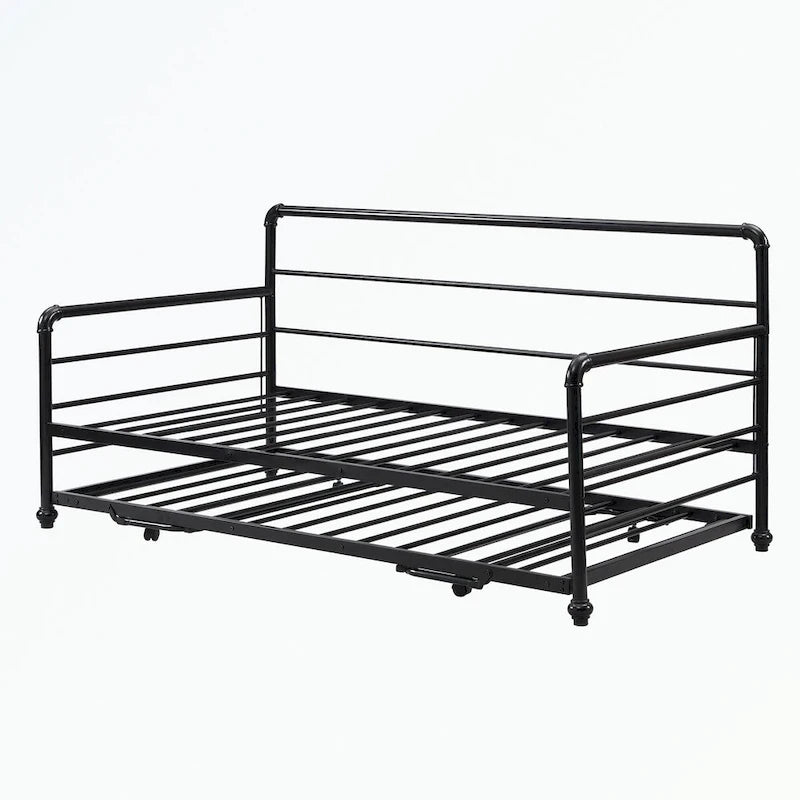 Lit de repos simple avec lit gigogne ajustable