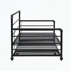 Lit de repos simple avec lit gigogne ajustable