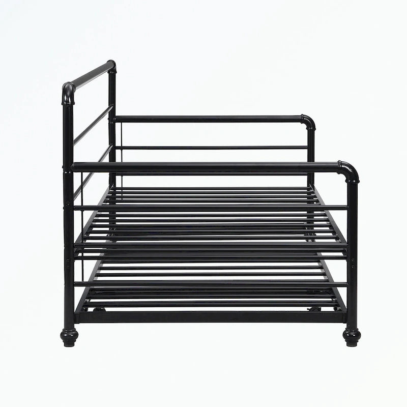 Lit de repos simple avec lit gigogne ajustable