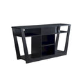 Meuble TV moderne de 152 cm avec 6 étagères et 1 tiroir – Silhouette audacieuse