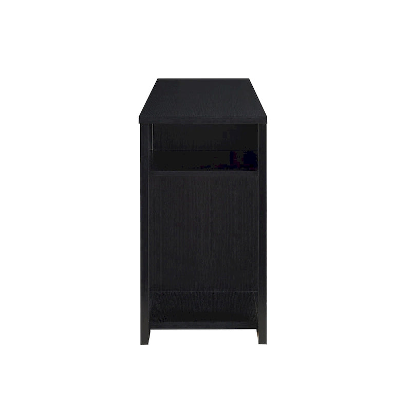 Meuble TV moderne de 152 cm avec 6 étagères et 1 tiroir – Silhouette audacieuse