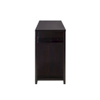 Meuble TV moderne de 152 cm avec 6 étagères et 1 tiroir – Silhouette audacieuse