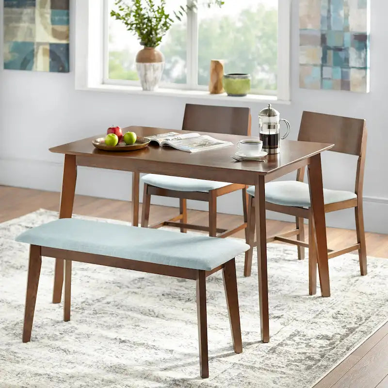 Lot de 2 chaises de salle à manger en bois massif - Chaises de cuisine de style classique