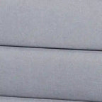 Lit plateforme en bois tapissé de tissu de transition - Gris clair, pas de sommier tapissier