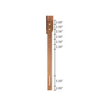 Tête de lit cintrée en bois de frêne et rotin synthétique - Accent de chambre bohème