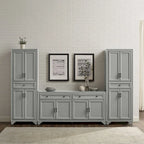 Ensemble buffet et garde-manger 3 pièces - Armoire de rangement de style ferme pour cuisine