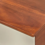 Ensemble bureau échelle et étagère nordiques 2 pièces - Mobilier de bureau à domicile peu encombrant