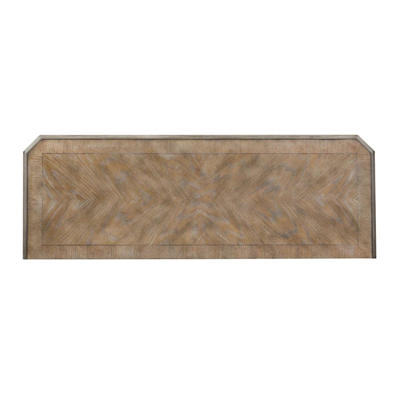 Console de couloir miroir blanc antique - Meuble d'appoint traditionnel pour entrée