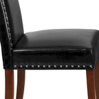 Chaise Parsons avec Clous Décoratifs Argentés (Lot de 2)