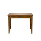 Table de salle à manger 36x60 en chêne rustique - Table de cuisine de style ferme en bois massif