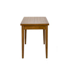 Table de salle à manger 36x60 en chêne rustique - Table de cuisine de style ferme en bois massif