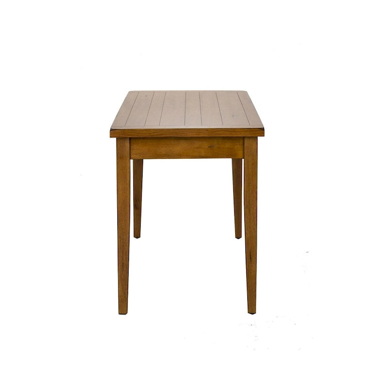Table de salle à manger 36x60 en chêne rustique - Table de cuisine de style ferme en bois massif