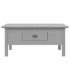 Table basse en pin massif - Table d'appoint rustique pour salon
