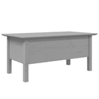 Table basse en pin massif - Table d'appoint rustique pour salon