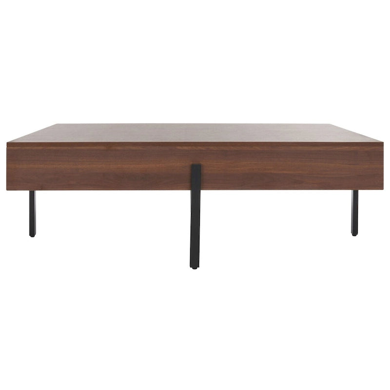 Table basse ronde en bois - Table d'appoint rustique pour salon