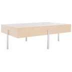Table basse ronde en bois - Table d'appoint rustique pour salon