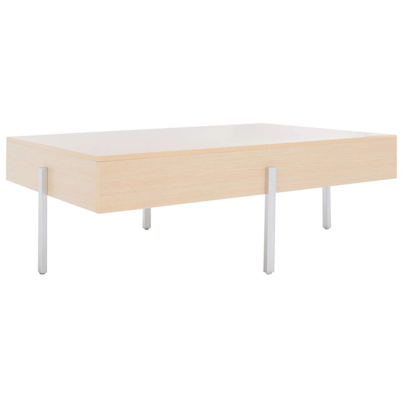 Table basse ronde en bois - Table d'appoint rustique pour salon