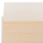 Table basse ronde en bois - Table d'appoint rustique pour salon