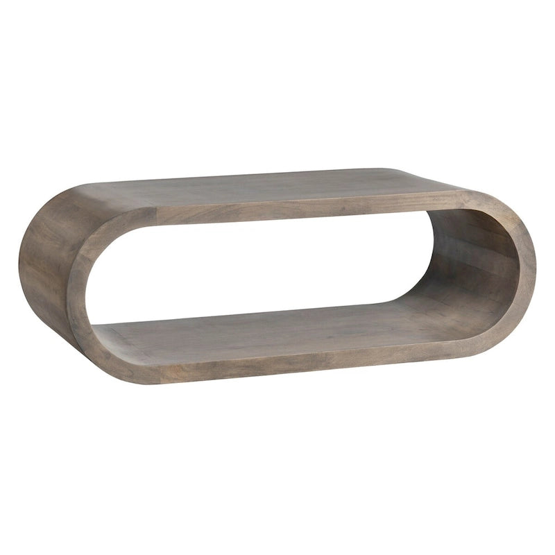 Table Basse Rectangulaire - Table Basse de Salon Moderne 51x23x18 Pouces