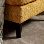 Canapé sectionnel modulaire convertible avec pouf de rangement