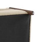 Fauteuil d'appoint rembourré - Fauteuil moderne en tissu pour salon