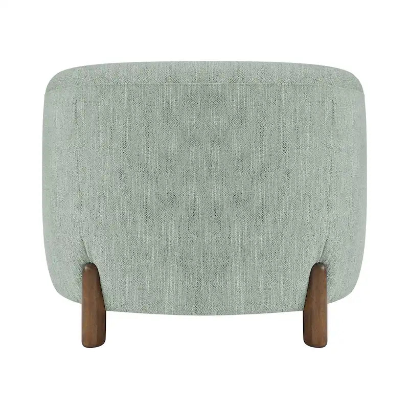 Fauteuil d'appoint rembourré - Fauteuil moderne en tissu pour salon