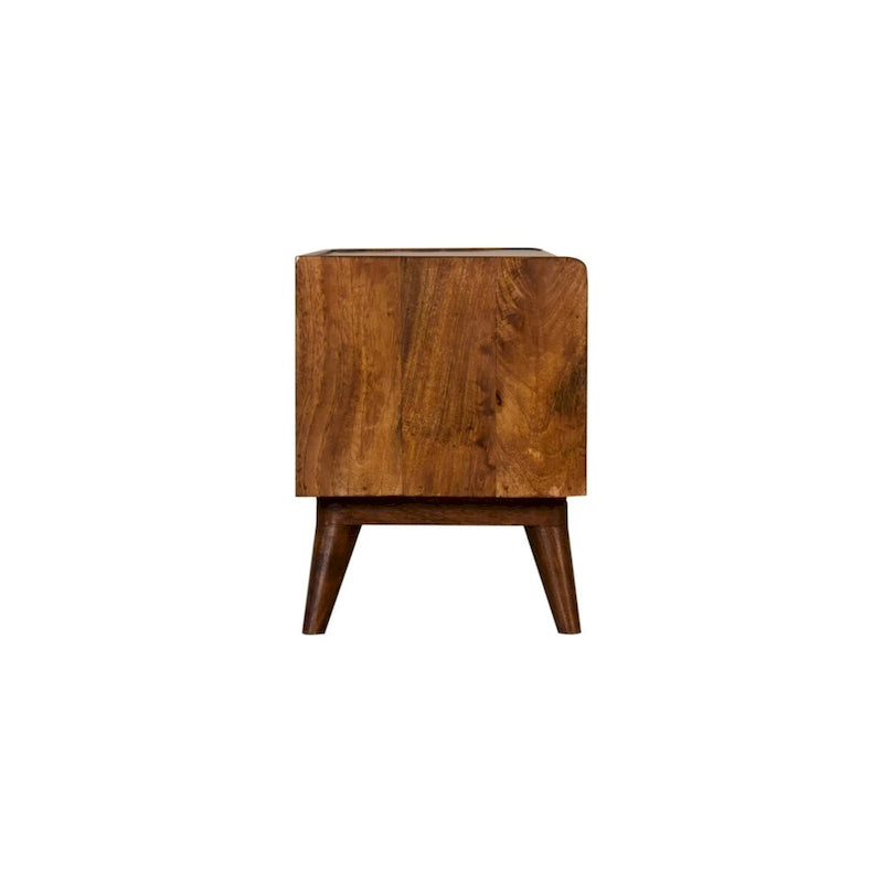 Banc de rangement nordique Mud Linen
