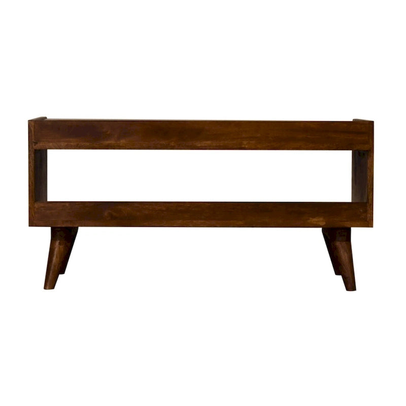 Banc de rangement nordique Mud Linen