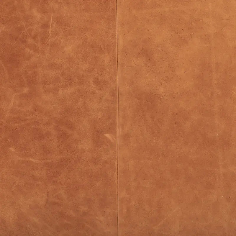 Fauteuil en Cuir Véritable Italien pleine fleur – Style Moderne du Milieu du Siècle