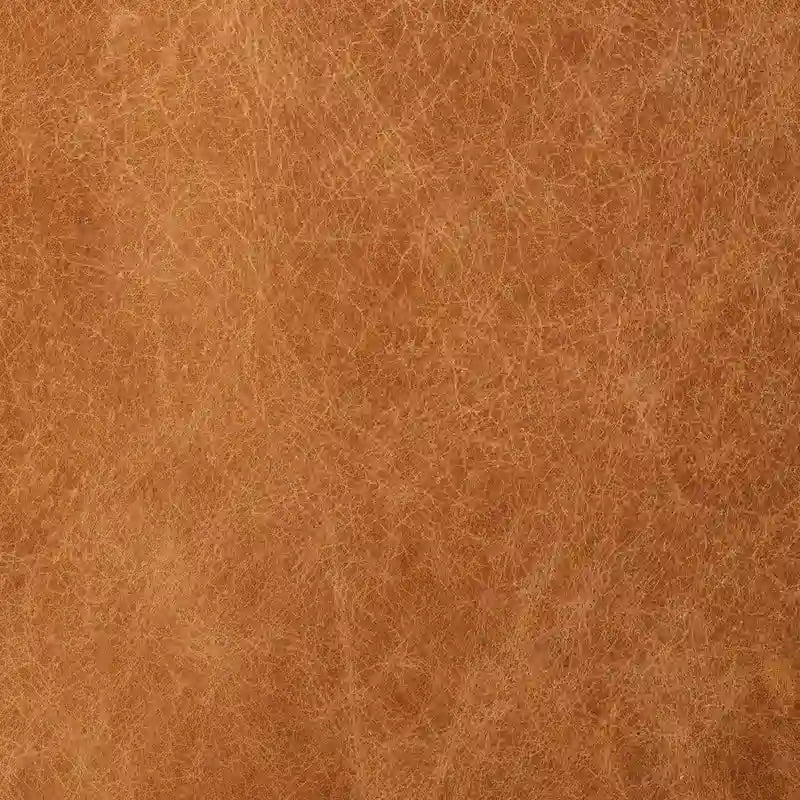 Fauteuil en Cuir Véritable Italien pleine fleur – Style Moderne du Milieu du Siècle