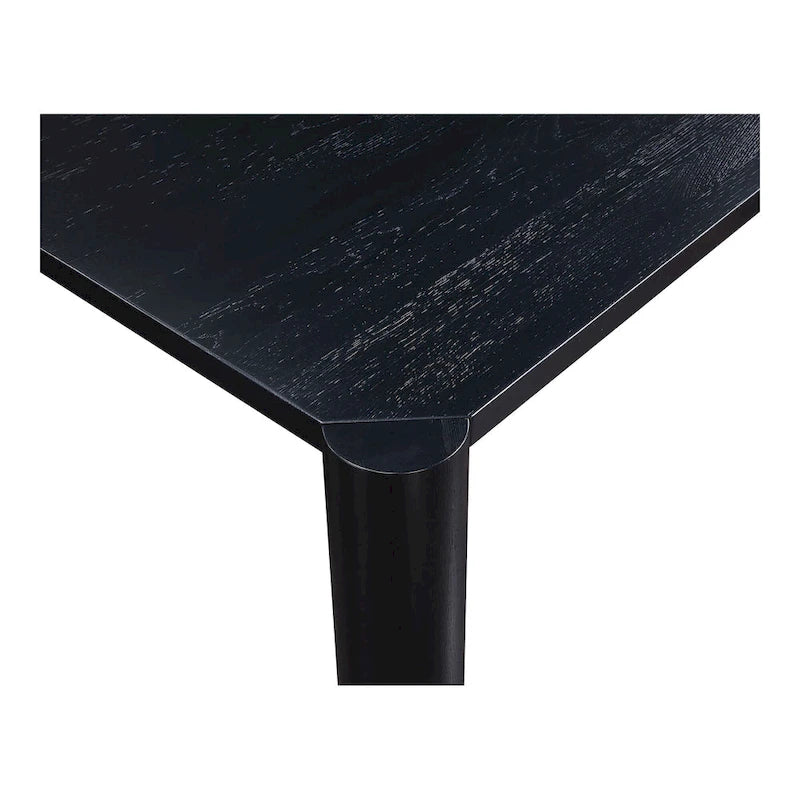 Table à manger moderne en chêne massif blanc – Piétement modulable, 8 à 10 places