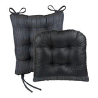 Ensemble de coussins en jean pour chaise à bascule universelle - Antidérapant, lavable en machine, 2 pièces