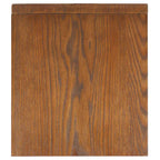 Table d'appoint en bois en forme de C – Placage chêne, design minimaliste