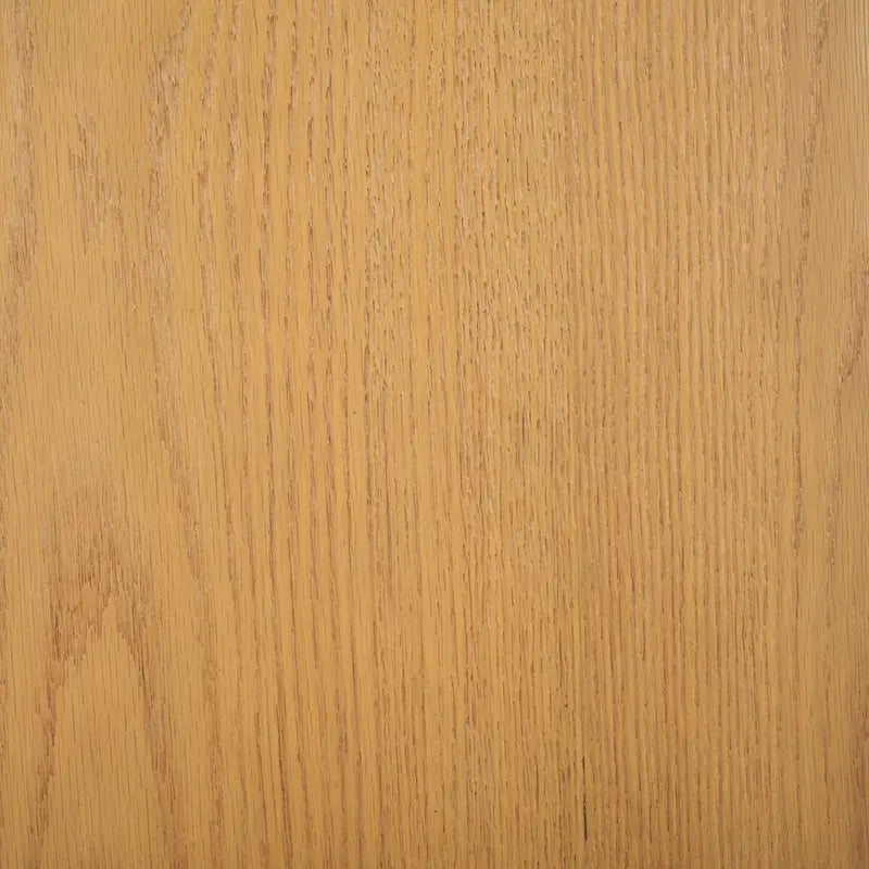 Table d'appoint en bois en forme de C – Placage chêne, design minimaliste